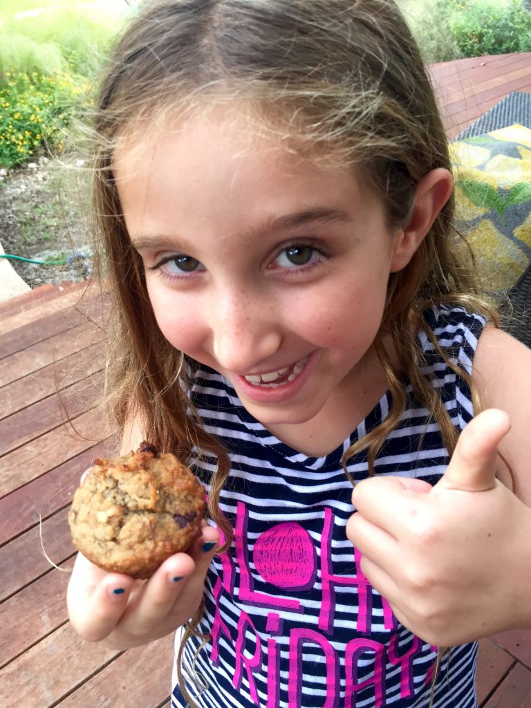 My daughter will chow on these healthy delicious gluten free banana muffins.