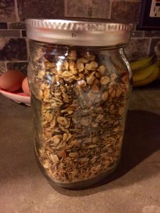 A Little jar of Koh Tao Granola